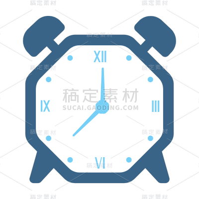 ICON-扁平矢量钟表元素-SVG5