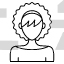 Avatar Woman Curly Hair