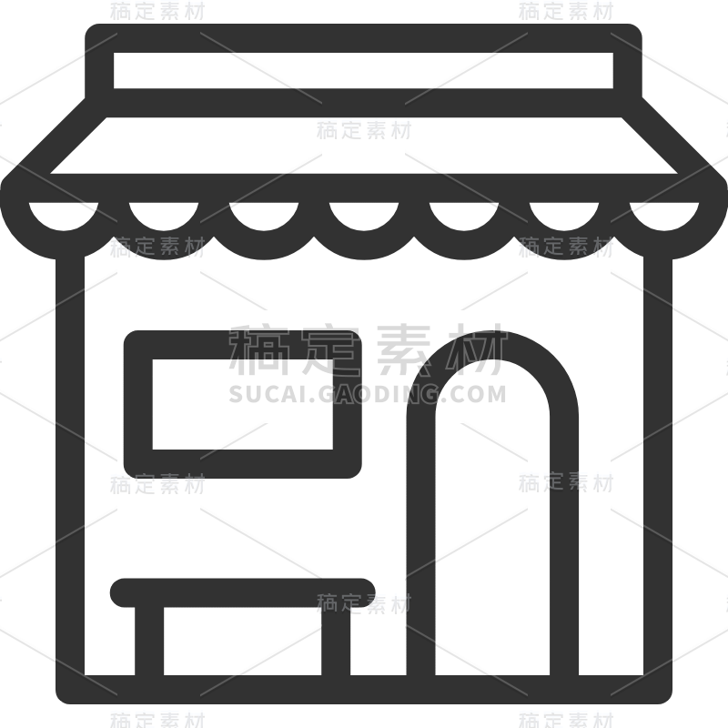 ICON-矢量房屋楼房建筑图标9