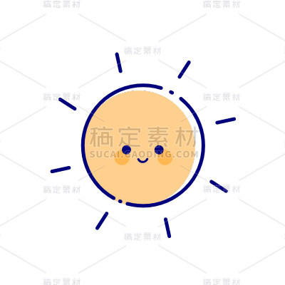ICON-矢量可爱天气图标14
