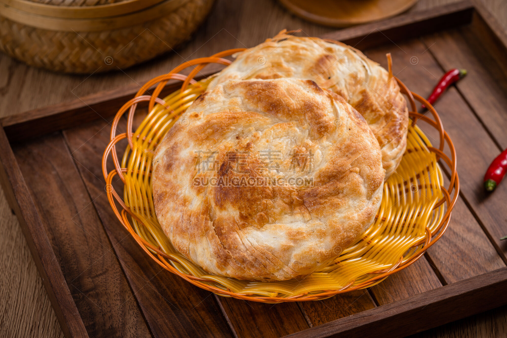 中餐小吃烧饼