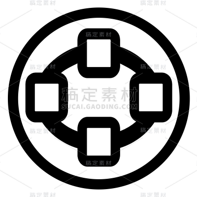 手绘-互联网icon-循环