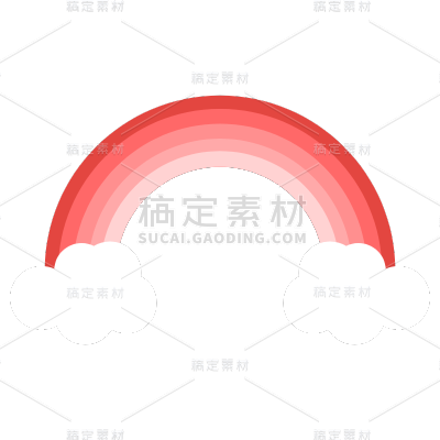 【微商】手绘十一营销方向彩虹