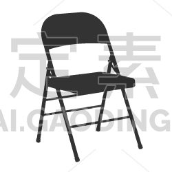 metal folding chair
