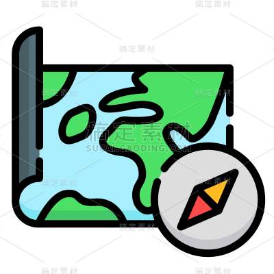 ICON-矢量定位位置图标5