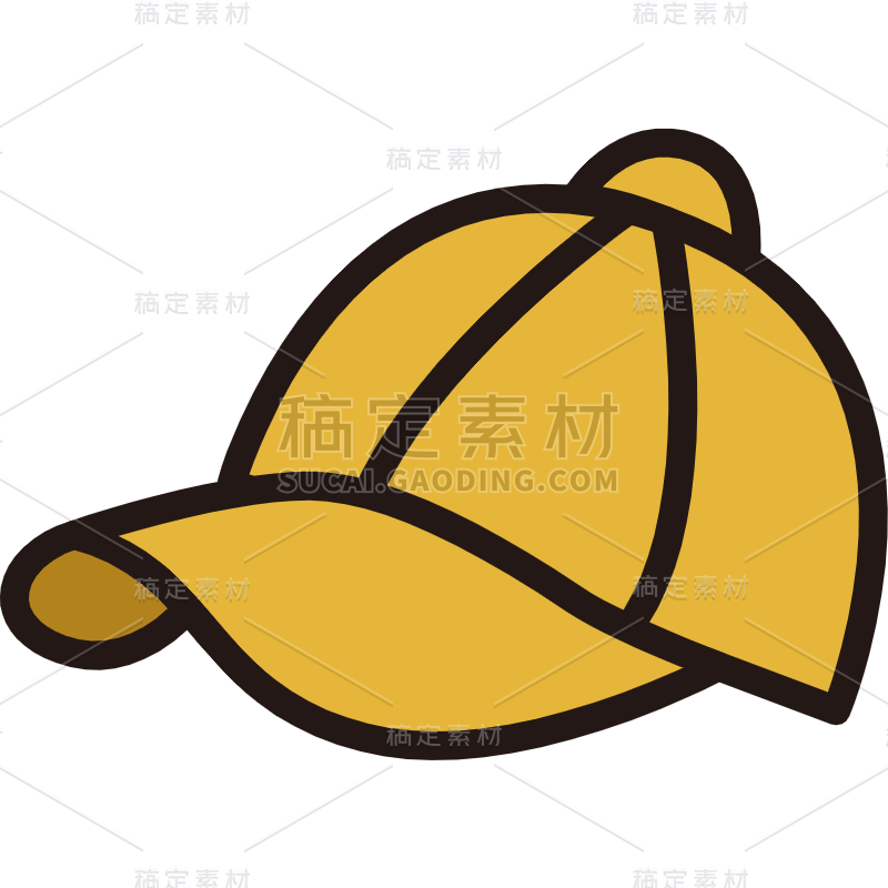 ICON-垃圾分类环保icon-SVG-帽子