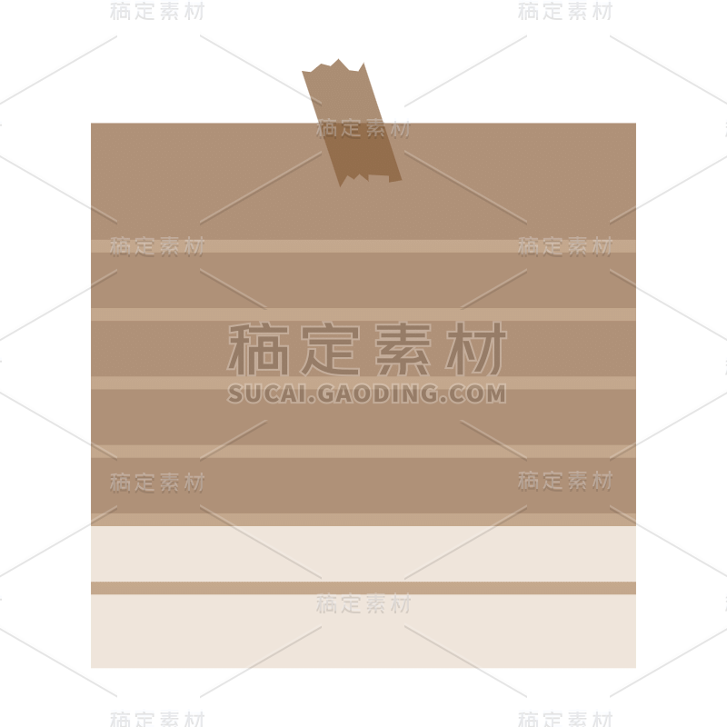 SVG-莫兰迪风便利贴元素