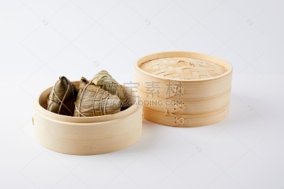 美食系列写实风粽子