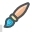Brush, Tool, Blue, Art, Ui, Interface, Artist