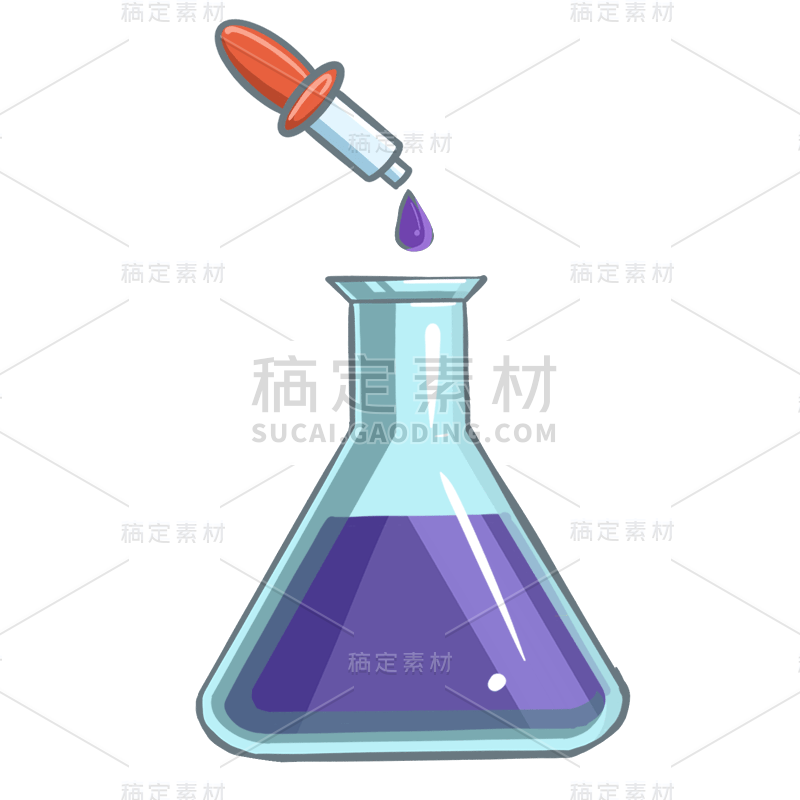 卡通风初高中学科主题贴纸