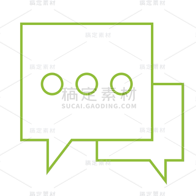 ICON-矢量互联网聊天气泡图标14