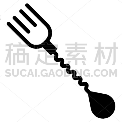 Fork-tipped Spoon