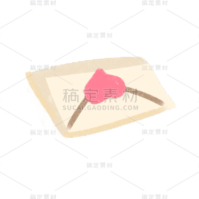 手绘风-装饰元素-信封