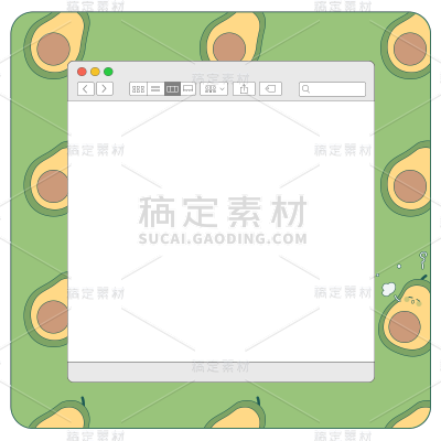 手绘-浏览器弹窗贴纸