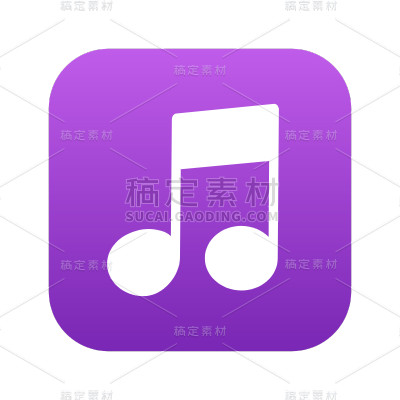 ICON-扁平APPicon-音乐