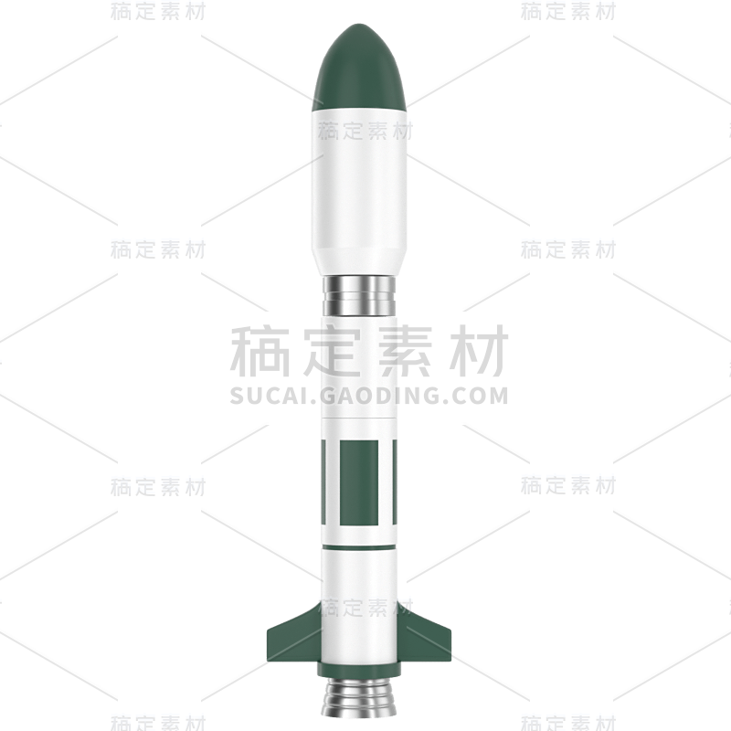 C4D宇宙飞船航天元素贴纸