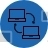 Laptop, Wireless, Connection, Data, Sharing, Sync
