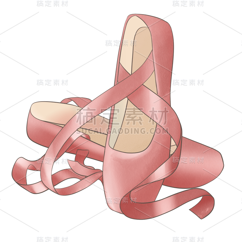 粉色时尚女鞋芭蕾舞鞋