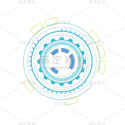 手绘-科技元素
