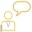Male, Person, User, Chat, Message, Bubble, Thinking, Idea
