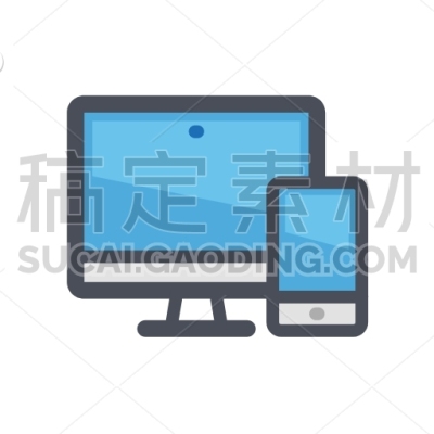 computer and mobile phone