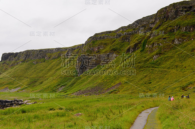 巨人堤道和堤道海岸，古代火山喷发的结果，联合国教科文组织世界遗产