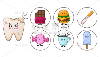 卡哇伊的牙科保健