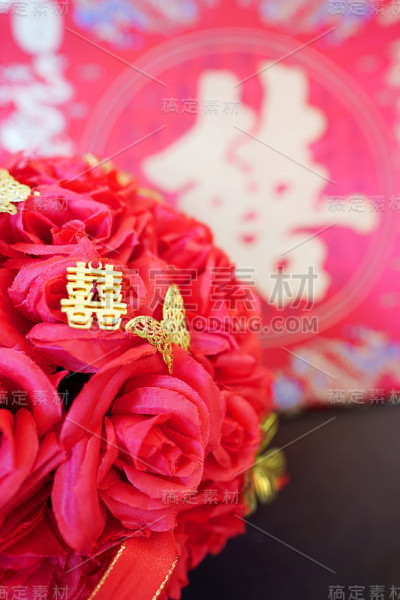 现代中国婚礼装饰和装饰