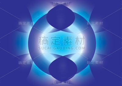 蓝波模式背景