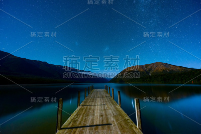新西兰南岛的风景