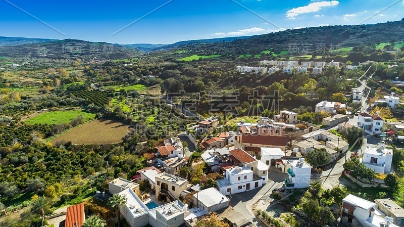 Aerial Goudi, Paphos，塞浦路斯