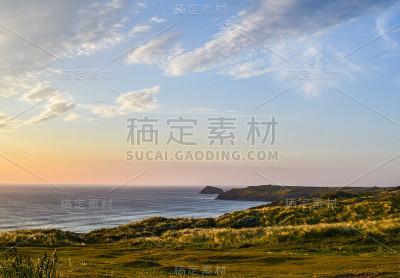康沃尔的日落