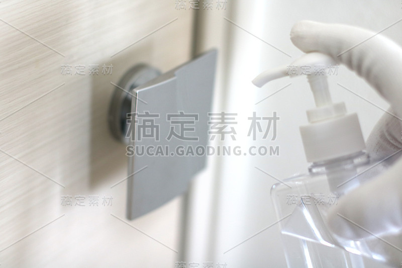 消毒口罩和消毒手套