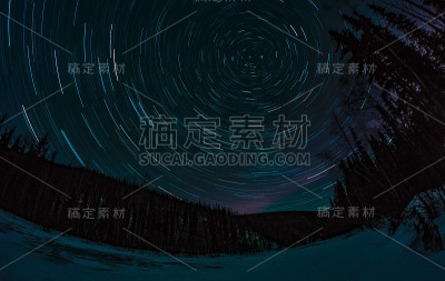 星迹和极光