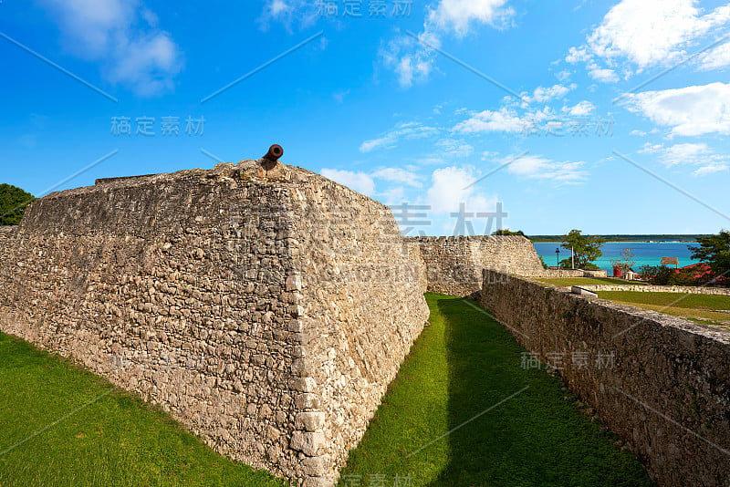 Bacalar San Felipe 堡垒金塔纳罗奥州墨西哥