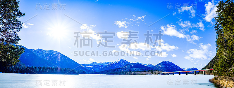 西尔文斯坦湖