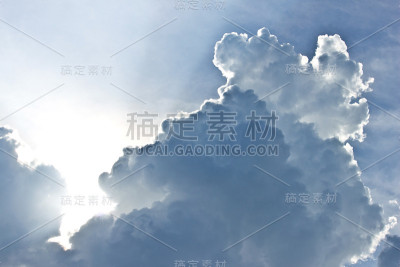 云的天空
