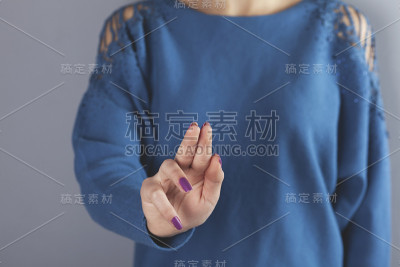 女人触屏