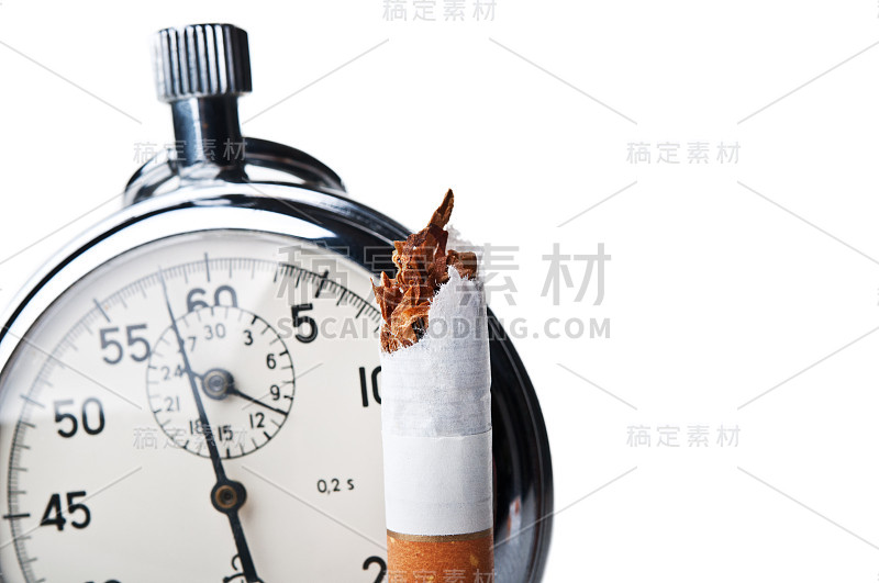 烟头和秒表