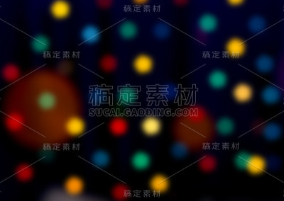 以散景为背景的灯光