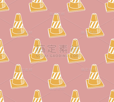 交通锥无缝模式