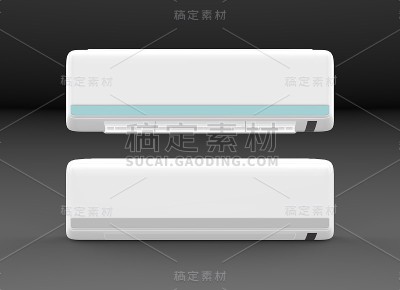 空调隔离3D渲染