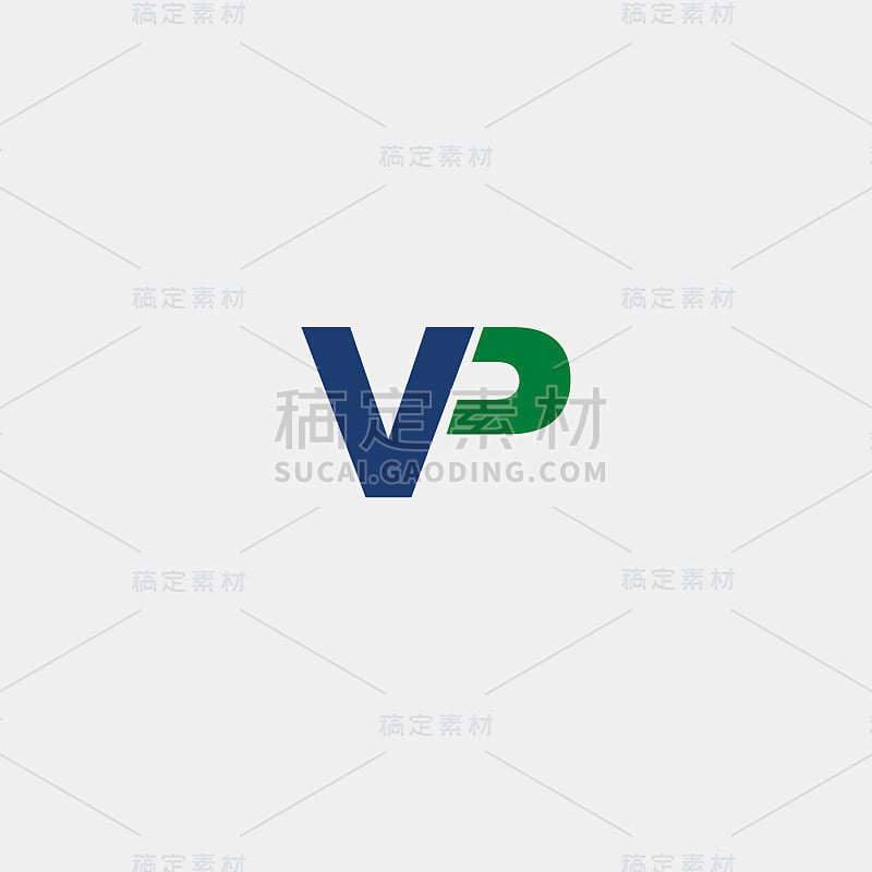 字母v p元素设计