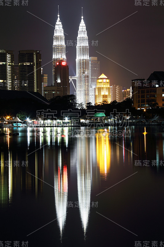 吉隆坡市中心夜景