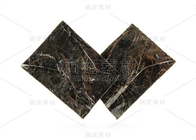 蛭石矿物孤立在白色背景上
