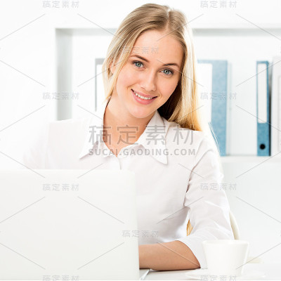 年轻的商业女性