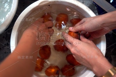 洗水果