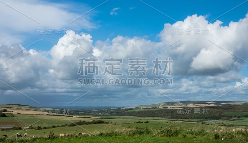 Cuckmere Valley and Clouds