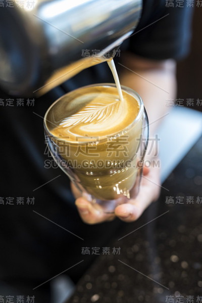 拿铁咖啡艺术
