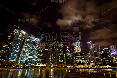 晚间商业区